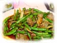 Moo Phad Prig Khing. (Hot)